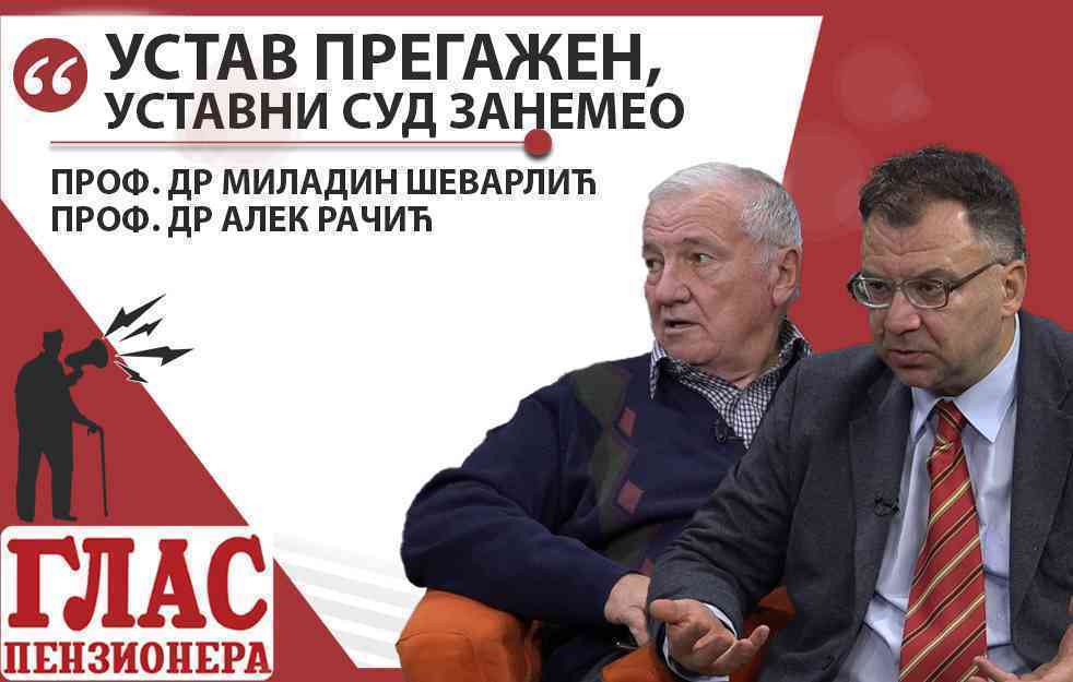 PORODICA ILI NAROD I DRŽAVA, NEUSTAVNE IZBORNE IGRE PLAĆA NAROD, ALIBI PISMO PENZIONERIMA (VIDEO)